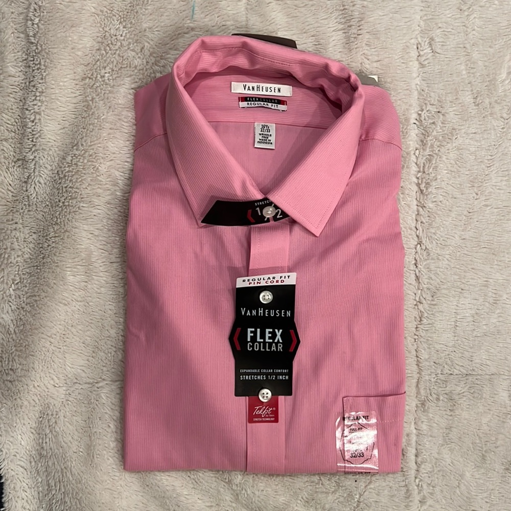 Van Heusen Petal Wrinkle Free Dress Shirt